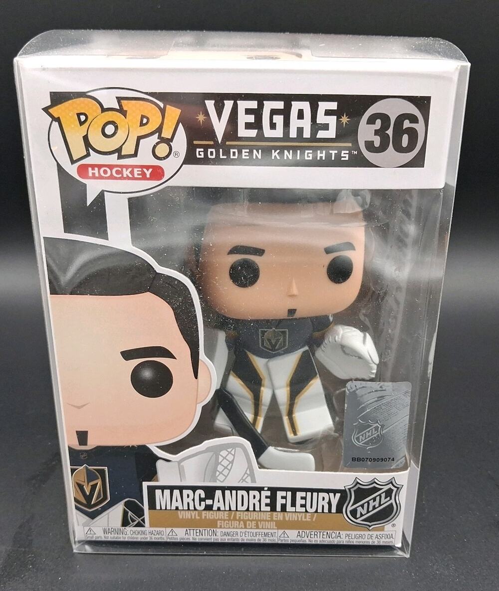 Funko Pop! Hockey Vegas Golden Knights Marc-André Fleury #36 VGK NHL Gray Jersey